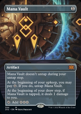 Mana Vault Double Masters 2022 Alternate Art